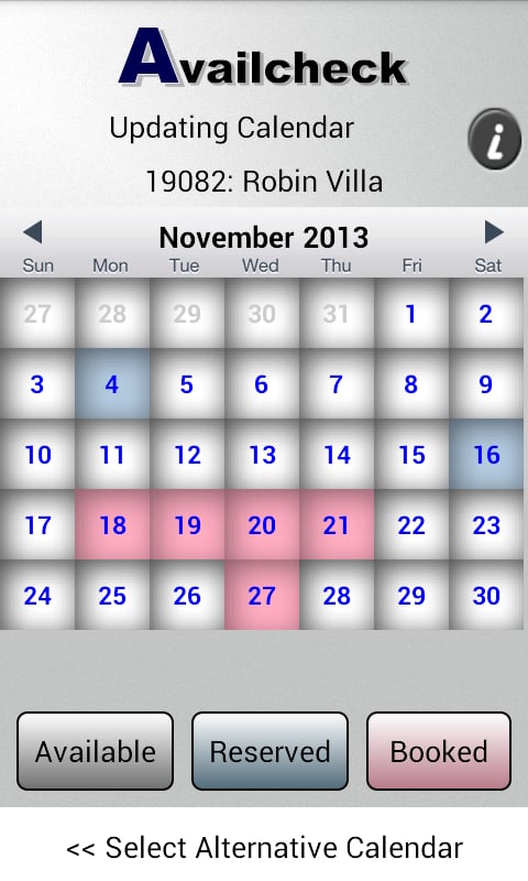 Availcheck Calendar截图4