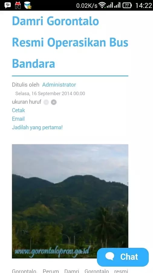 Portal Gorontalo Launche...截图5