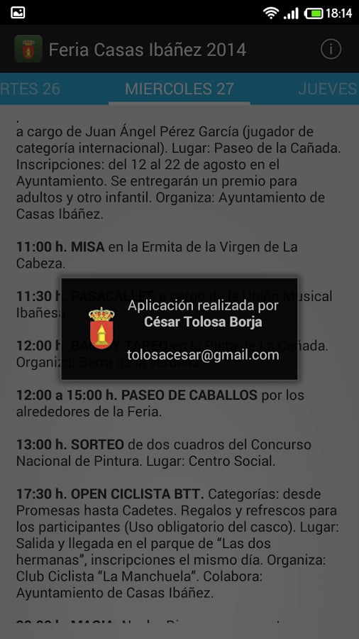 Feria Casas Iba&ntilde;ez 2014截图1