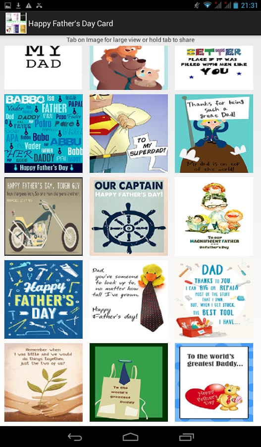 Happy Father's Day Card截图5