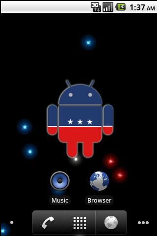 Captain Android of America LWP截图4