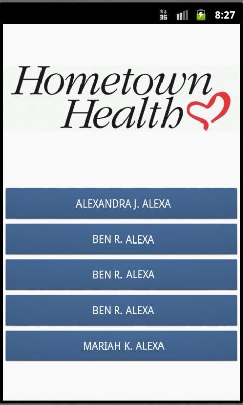 Hometown Health eCard截图2