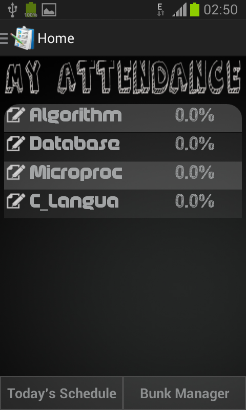 Attendance Monitor截图3