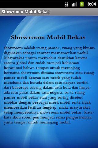 Showroom Mobil Bekas截图2