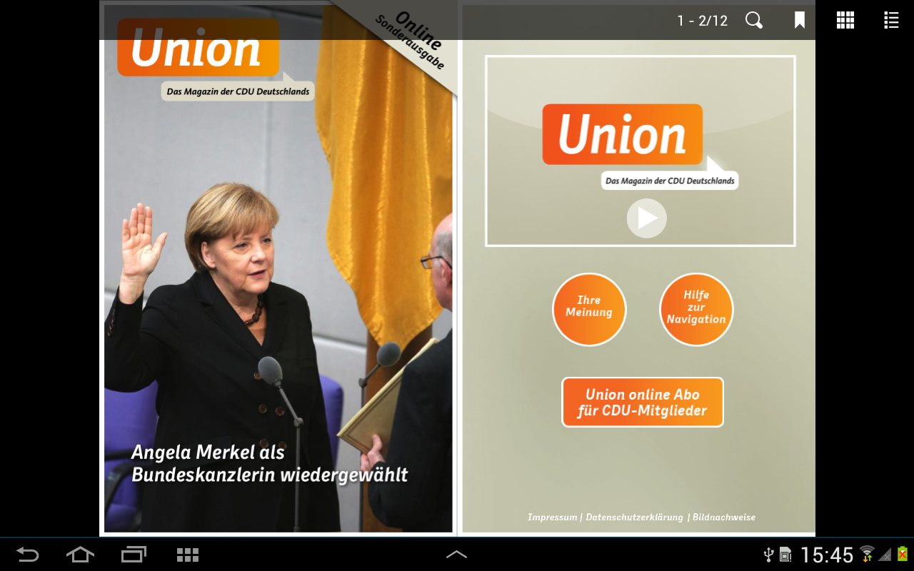 CDU-Magazin截图2