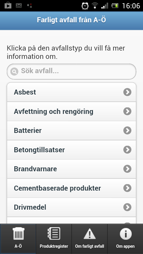Farligt avfall截图1