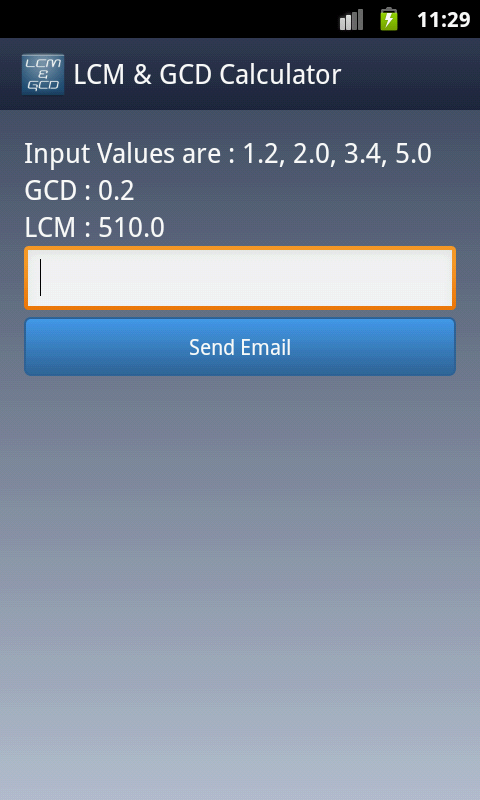 LCM & GCD Calculator截图3