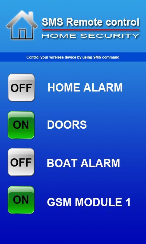 SMS Remote control - LITE截图1