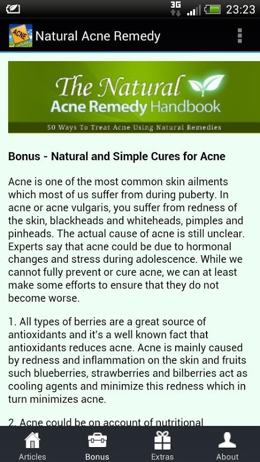 Natural Acne Remedy截图3