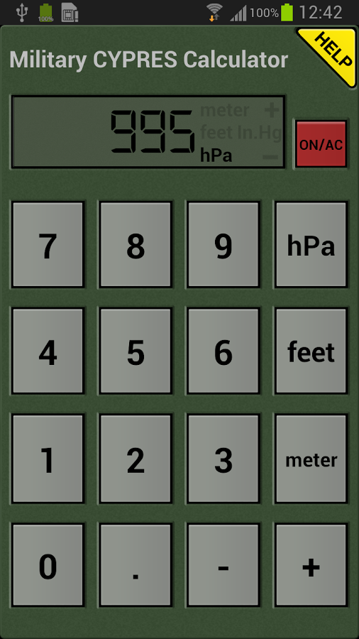 CYPRES Military Calculator截图2