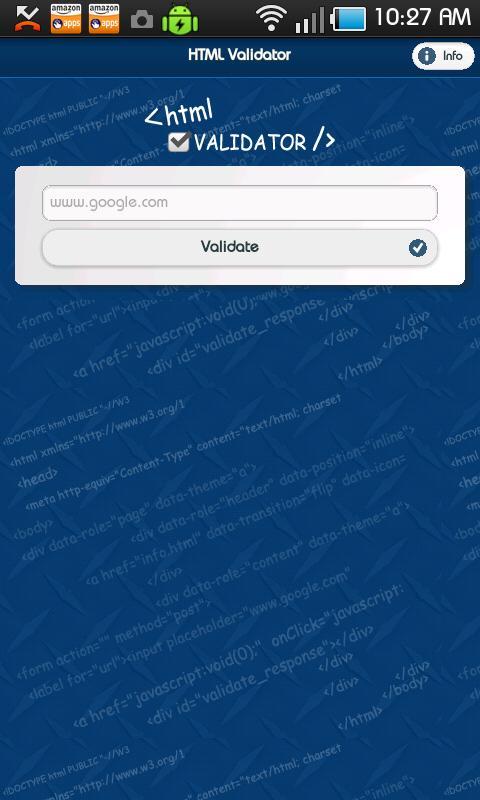 Simple HTML Validator截图1