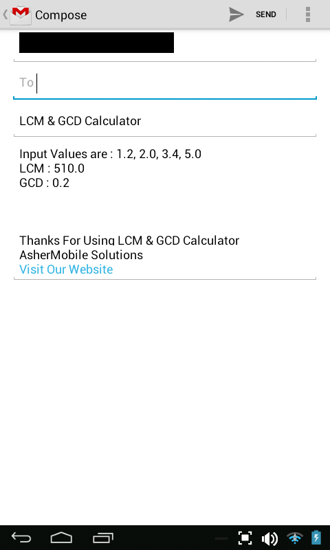 LCM & GCD Calculator截图4