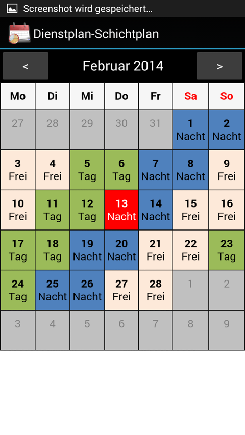 Dienstplan Schichtplan截图2