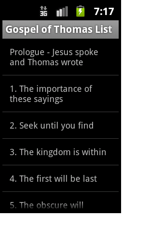Gospel of Thomas截图2