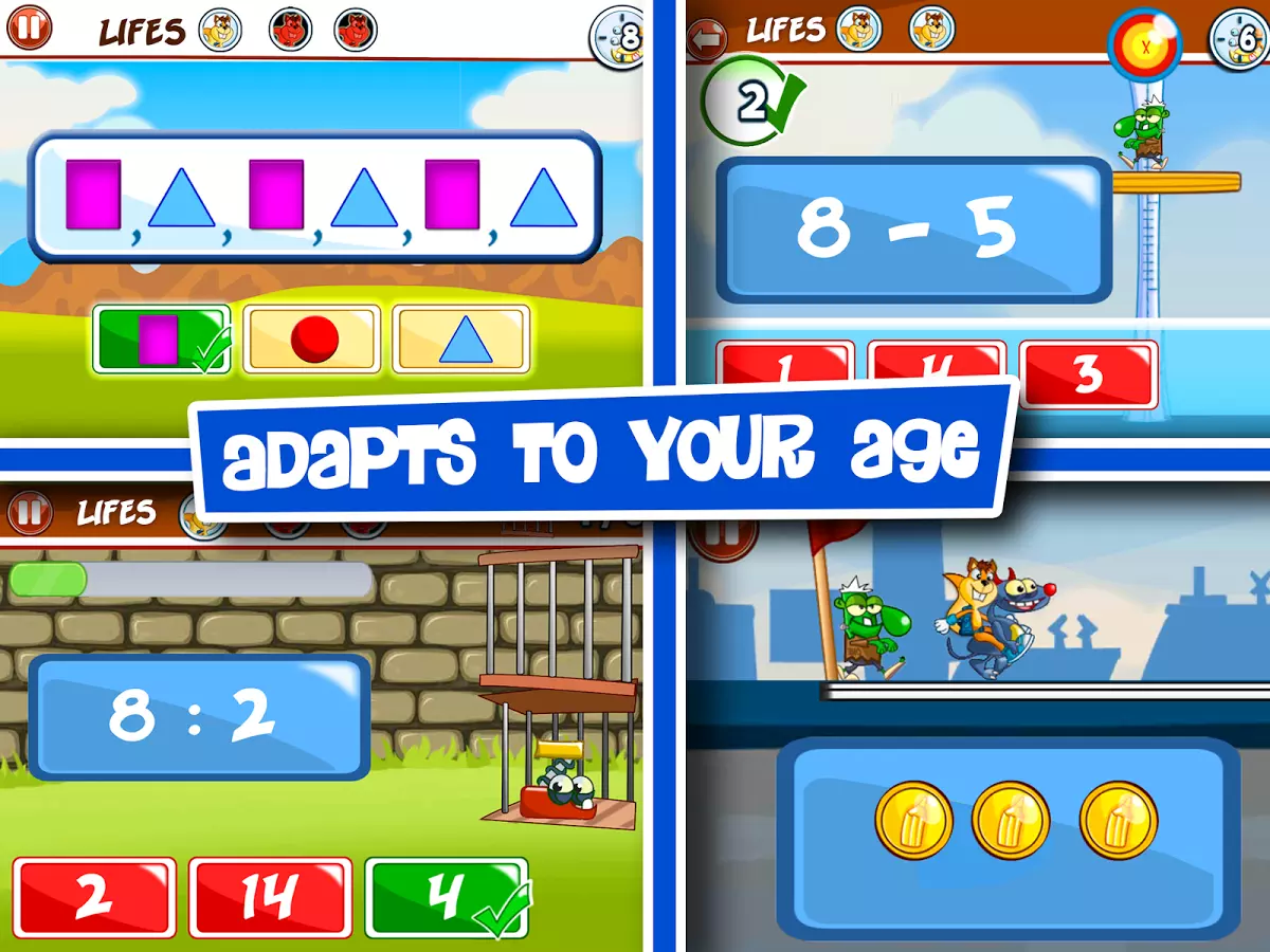 Math learning games for kids截图1