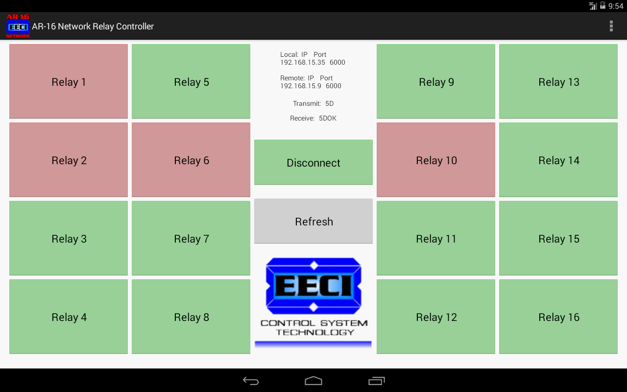 AR-16 Network Relay Controller截图1