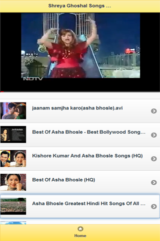 Asha Bhosle Music Tube截图2