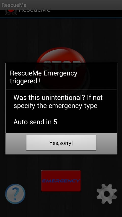 RescueMe - Mobile Alert ...截图4