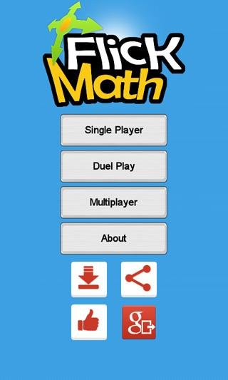 Flick Math - A Math Game截图10