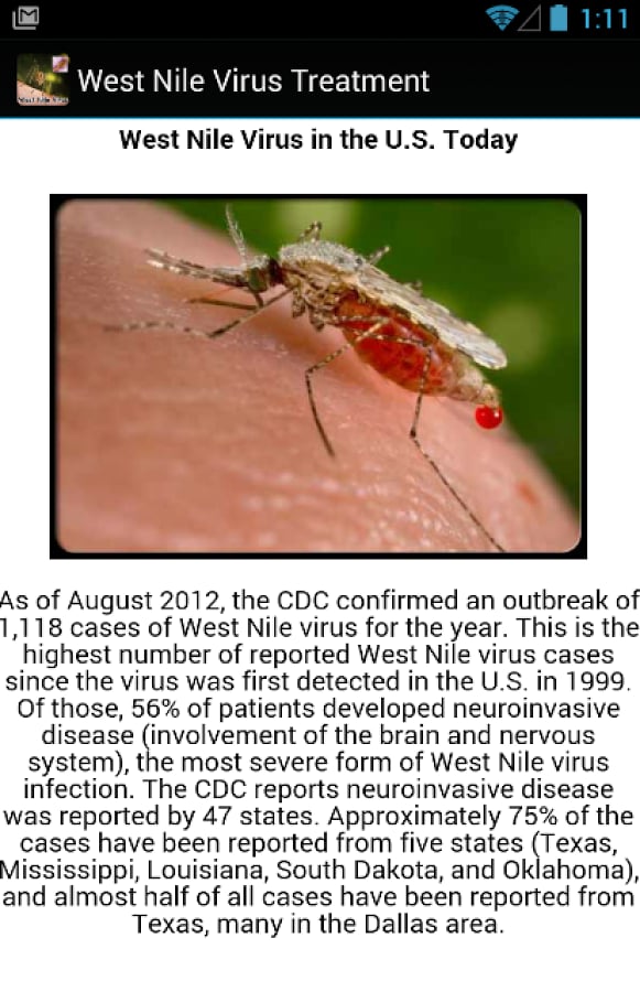West Nile Virus Treatmen...截图3