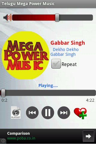 Telugu Mega Power Music截图6