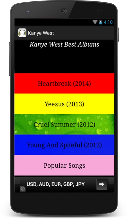 Kanye West Albums截图4