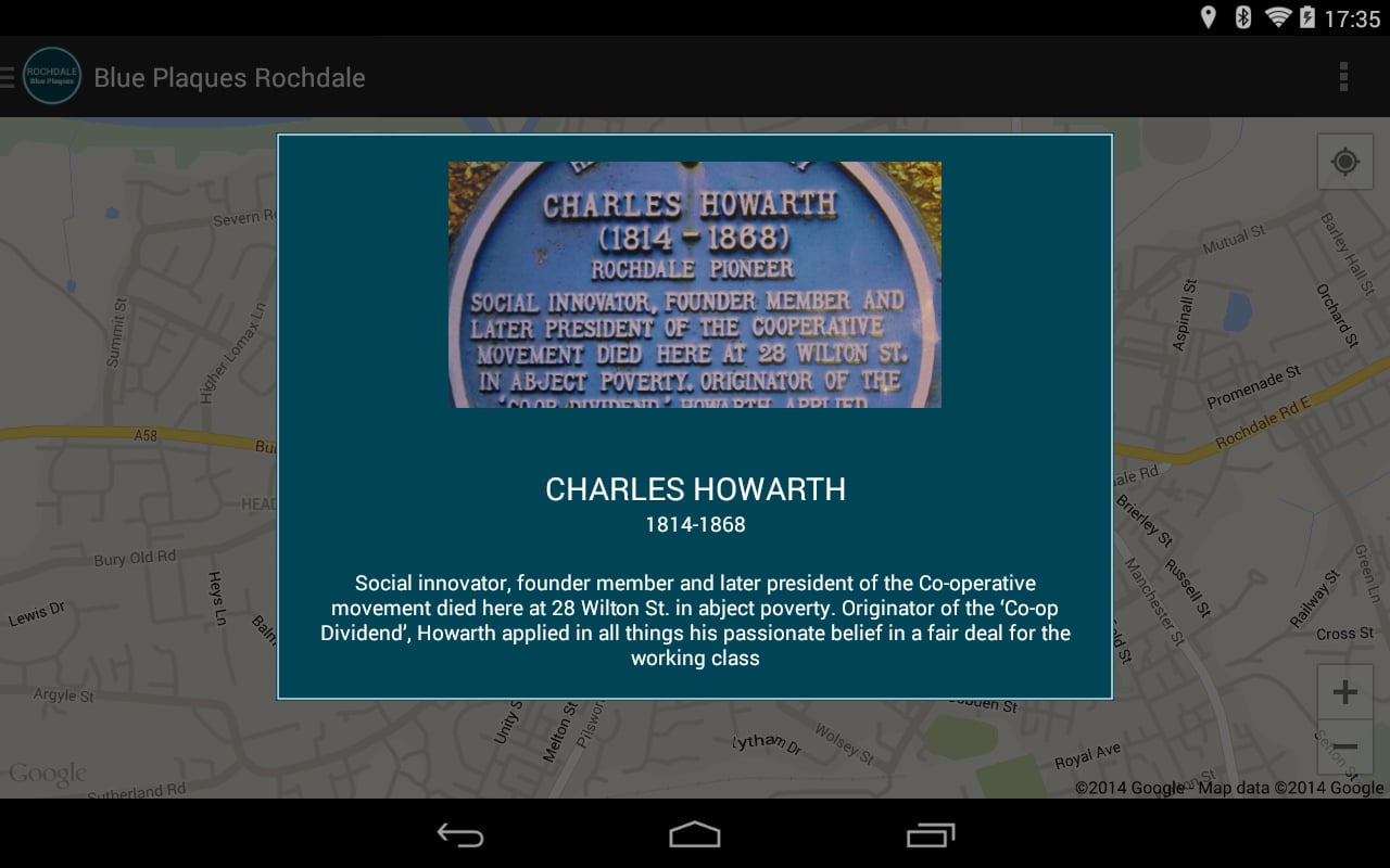 Blue Plaques Rochdale截图8