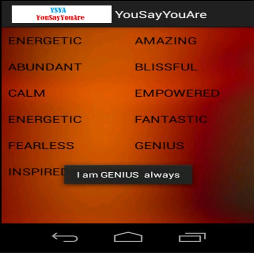 You Say You are( I am)截图1