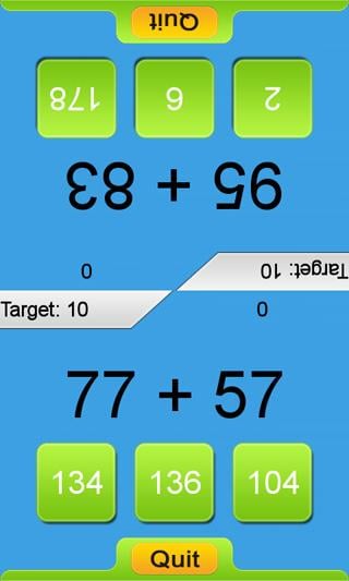 Flick Math - A Math Game截图2