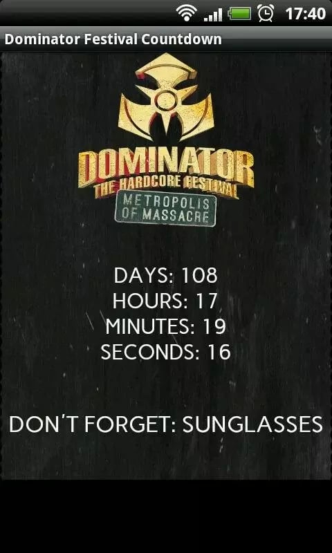 Dominator 2014 Countdown截图1