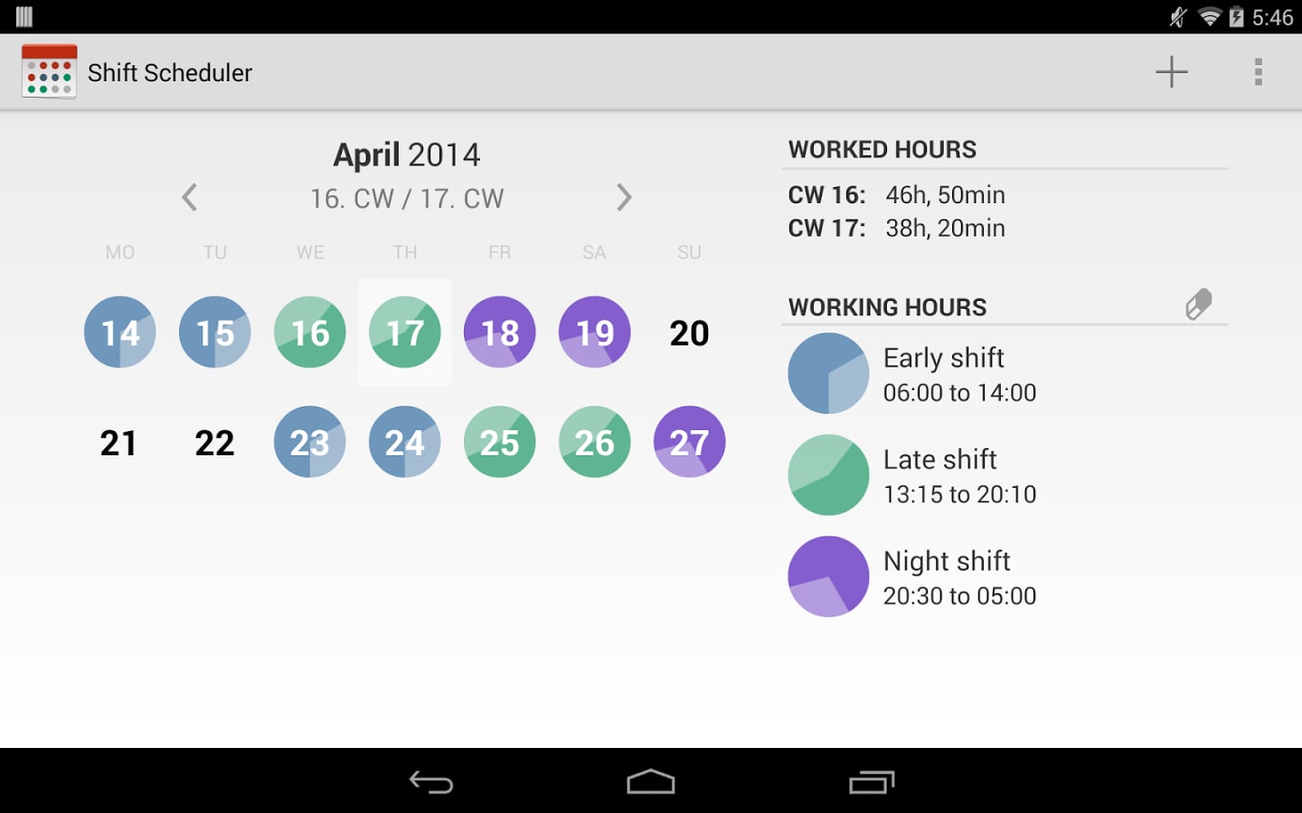 Shift Scheduler截图8