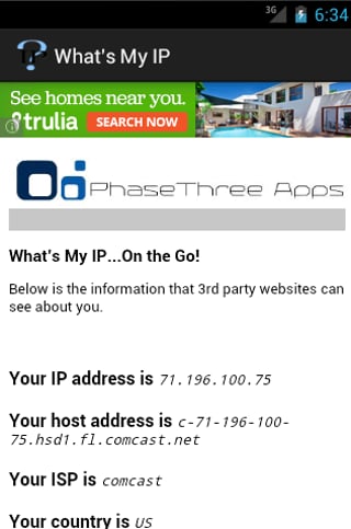 What's My IP Address?截图1