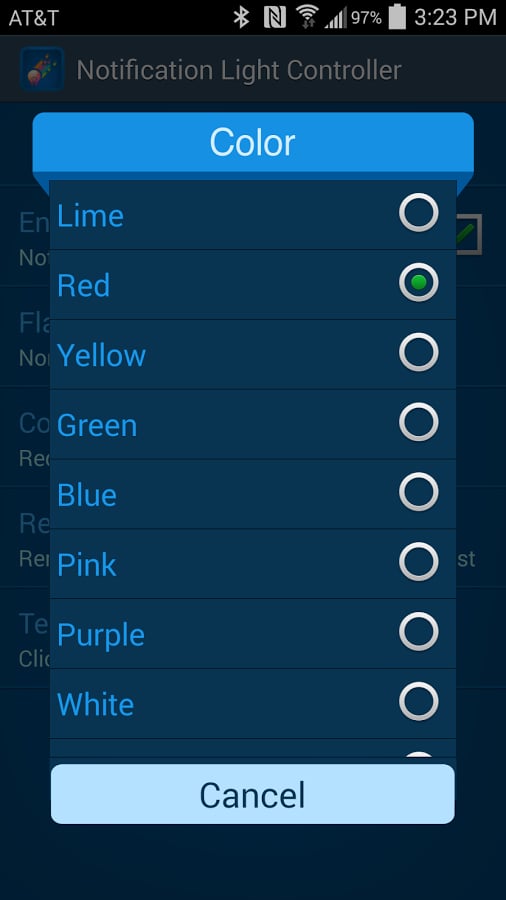 Notification Light Contr...截图2