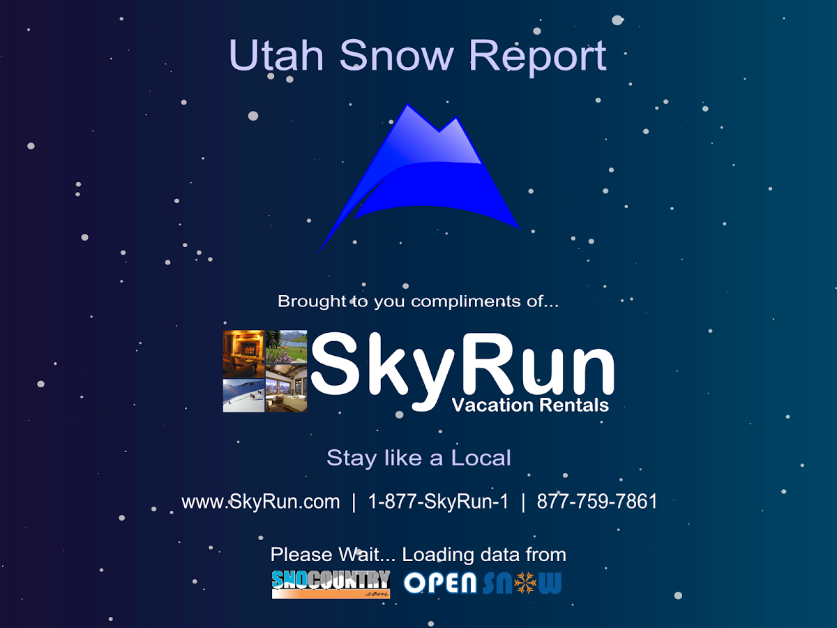 Utah Snow Report截图1