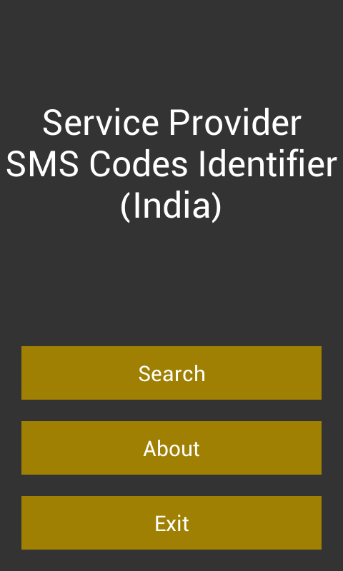 SMS Codes (Indian Networks)截图1