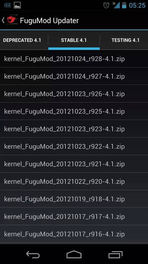 FuguMod Kernel Updater截图1