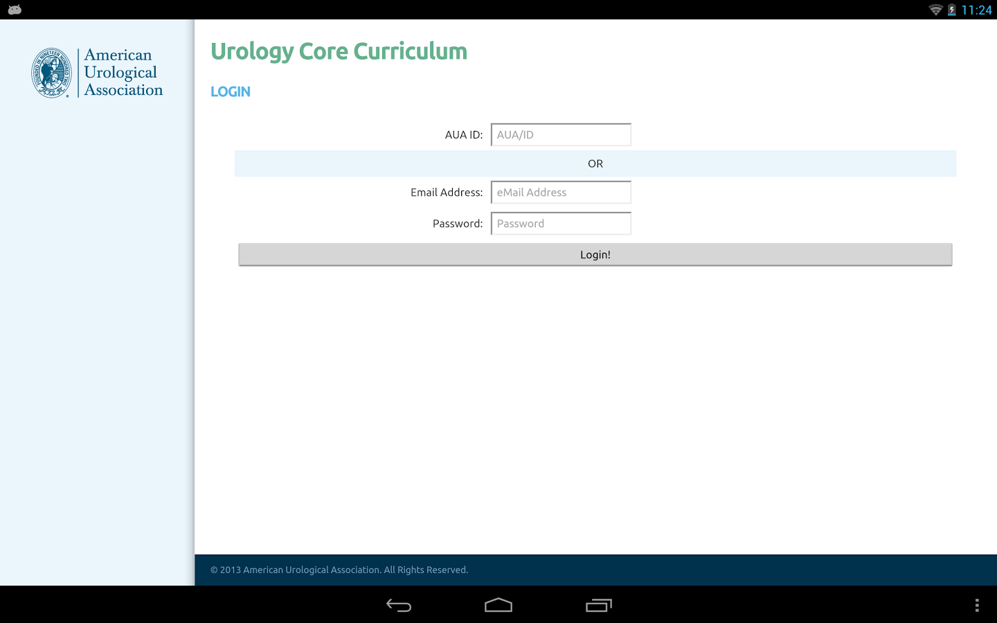 AUA Core Curriculum Mobile截图1