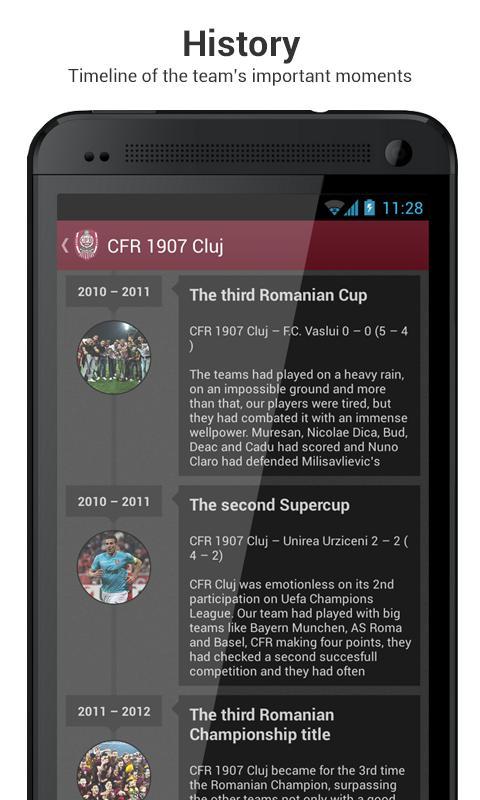 CFR 1907 Cluj Official截图6