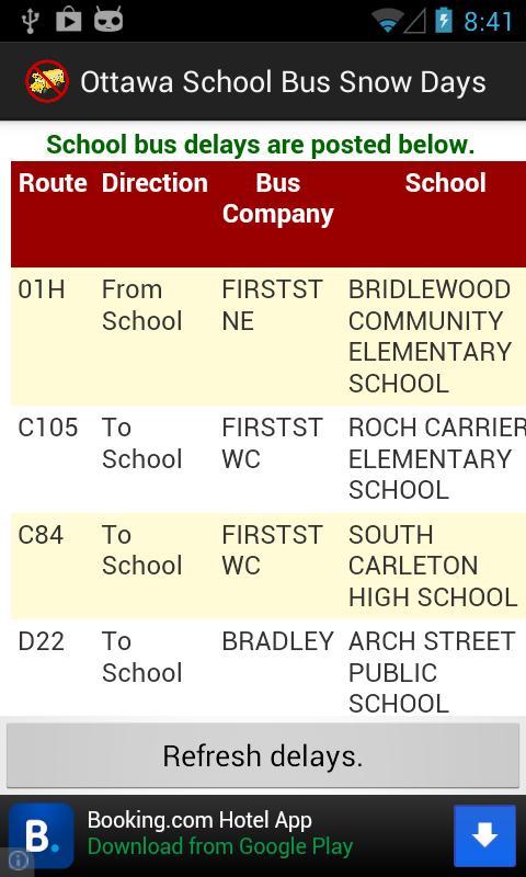 Ottawa School Bus Delays截图3