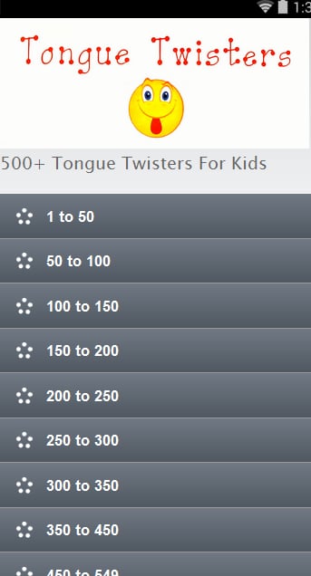 500+ Tongue Twisters截图1