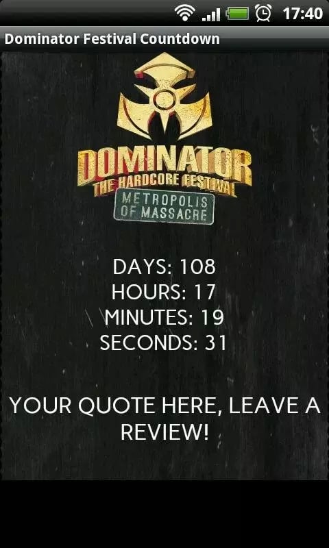 Dominator 2014 Countdown截图2