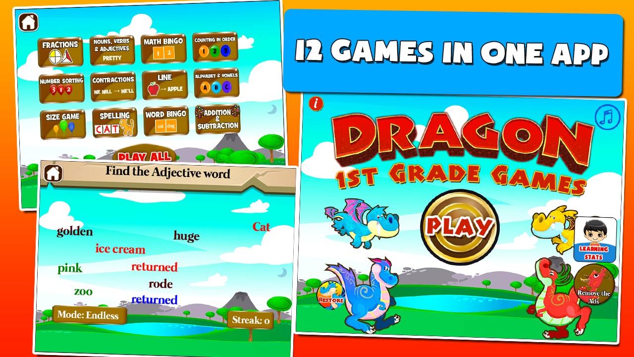 Dragons First Grade Game...截图1