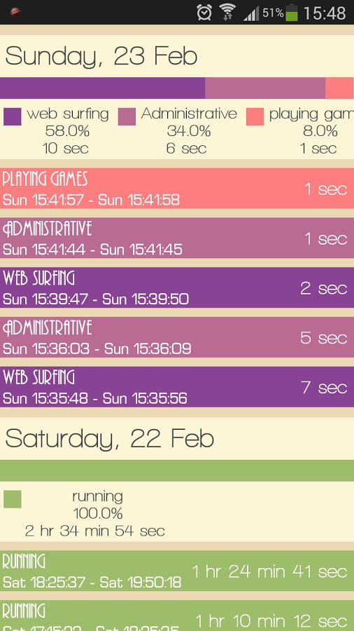 Zen Time Tracker (beta)截图1