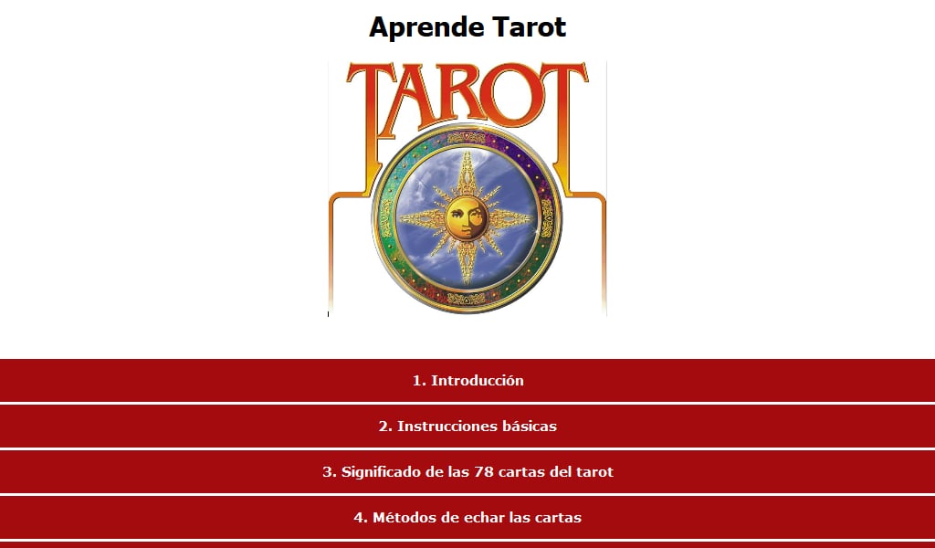 Aprende Tarot截图3