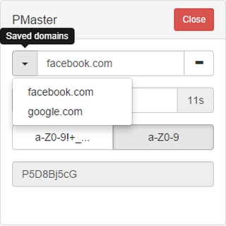 PMaster password generat...截图4