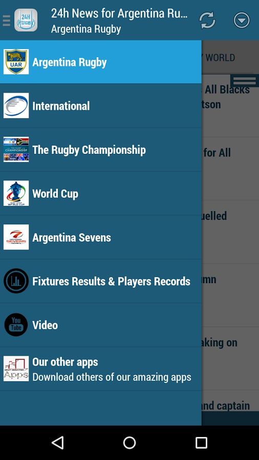 Argentina Rugby 24h截图3