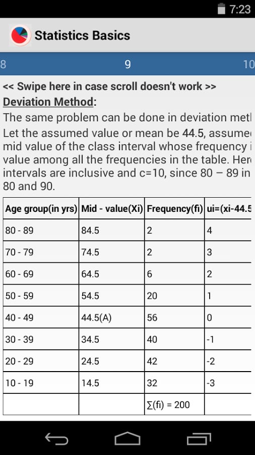 Statistics Basics截图1