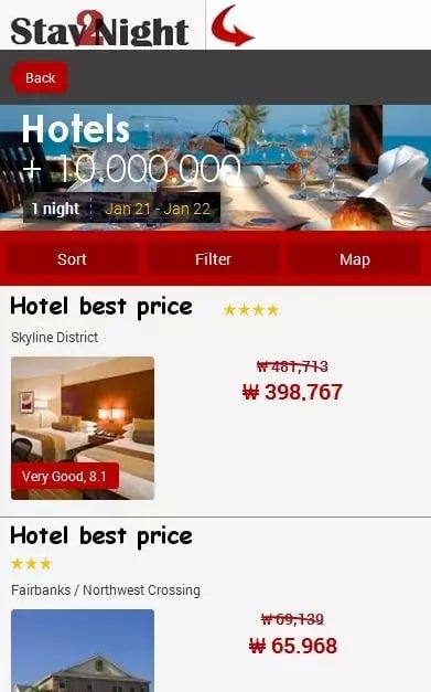 Mountain View Hotel Map截图3