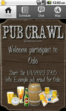 Pub Crawl - pubdroid.com截图