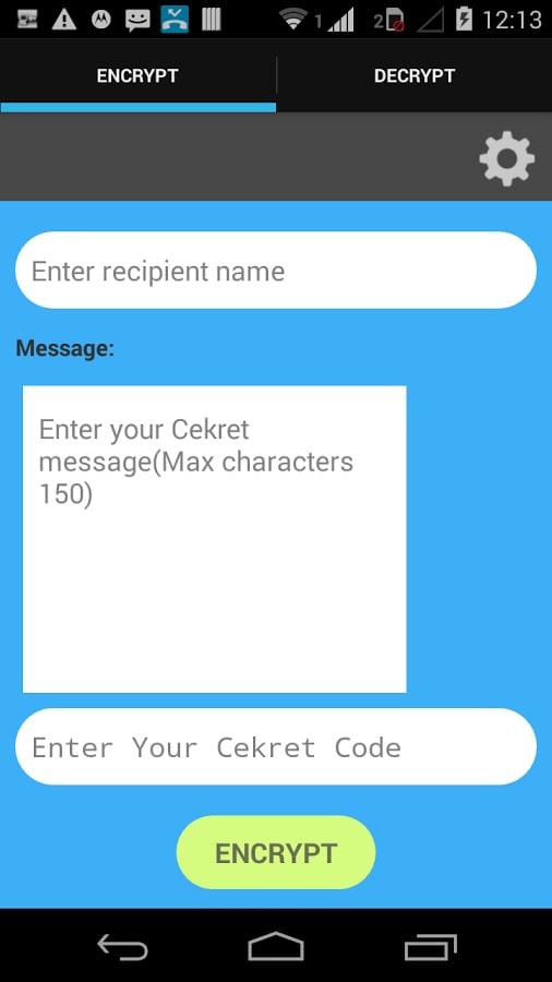 Cekret: Secret Messaging...截图2